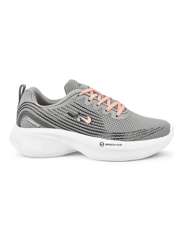 CAMP-LEX Grey Women Running Shoes sold by Campus Shoes