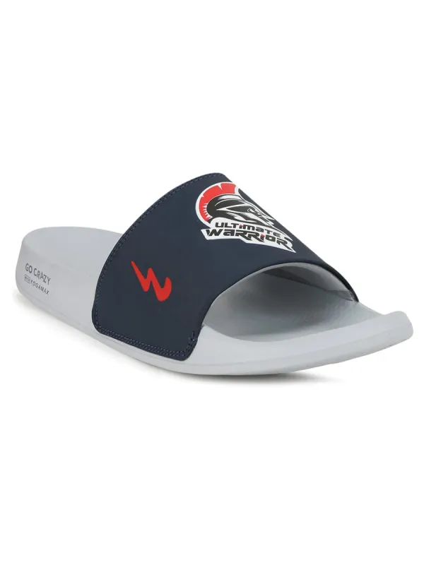 SL-SPR001 Blue Men's Slides sold by Campus Shoes