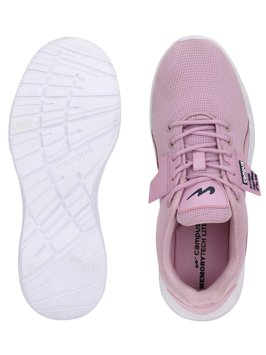 CLAIRE Pink Women's Running Shoes sold by Campus Shoes product image thumbnail 5