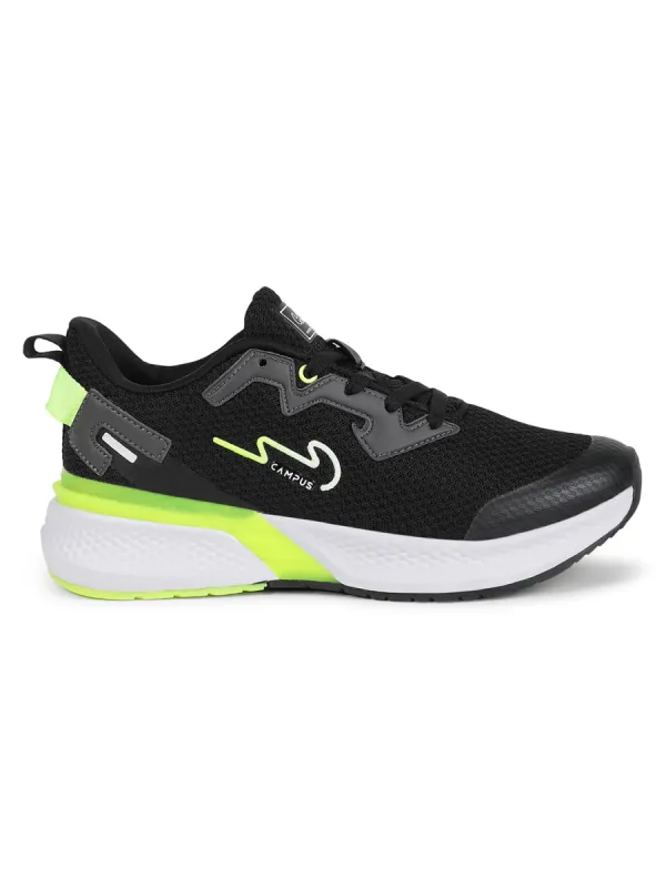 CAMP PAUL Black Men's Running Shoes sold by Campus Shoes