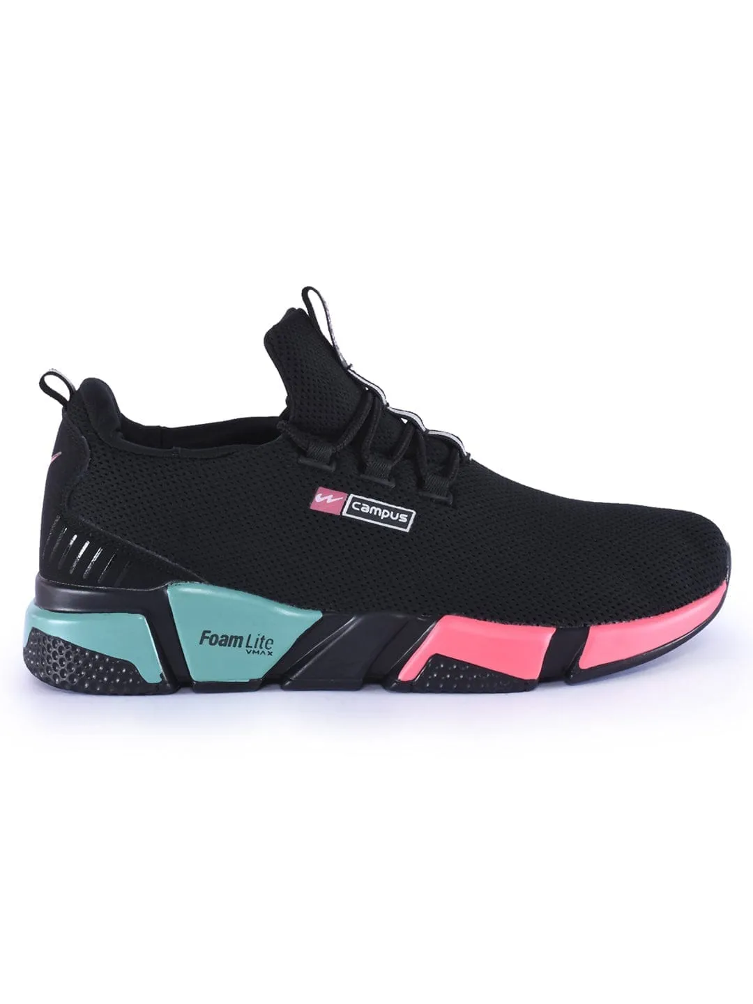 ALEXA Black Women's Running Shoes sold by Campus Shoes