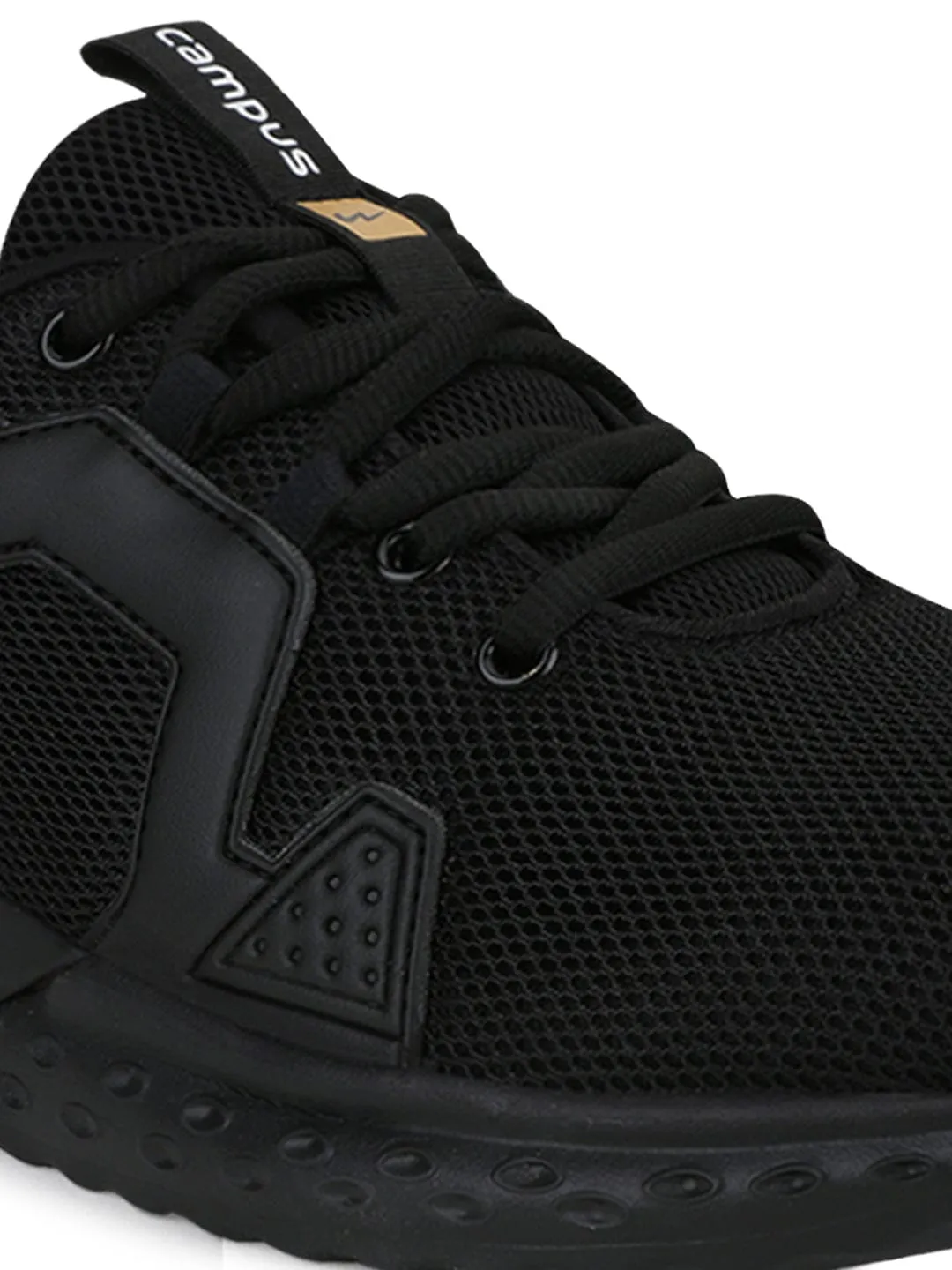 PATRIK PRO Black Men's Sports Shoes sold by Campus Shoes product image thumbnail 4