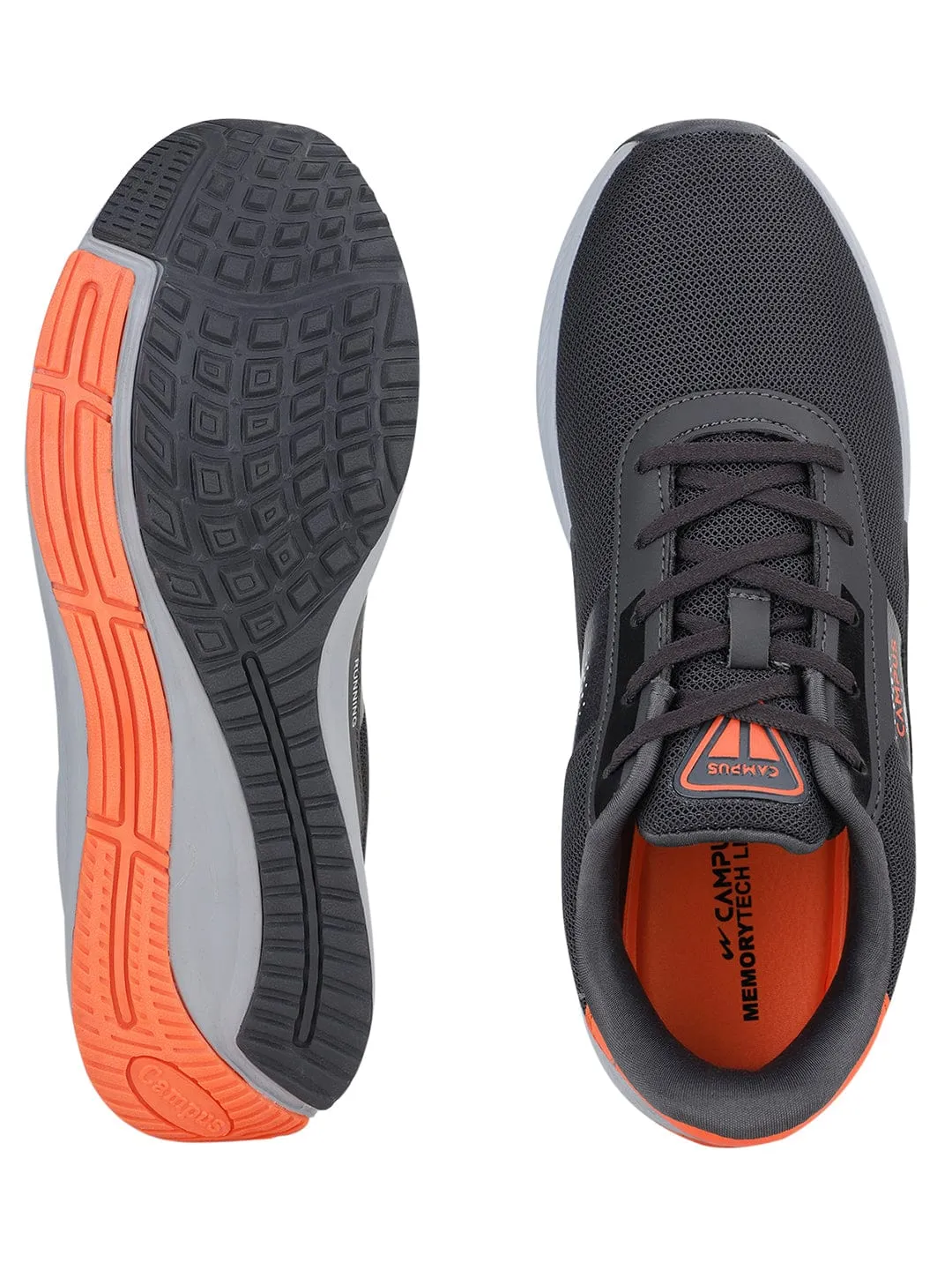 ROLLZ Grey Men's Running Shoes sold by Campus Shoes product image thumbnail 4