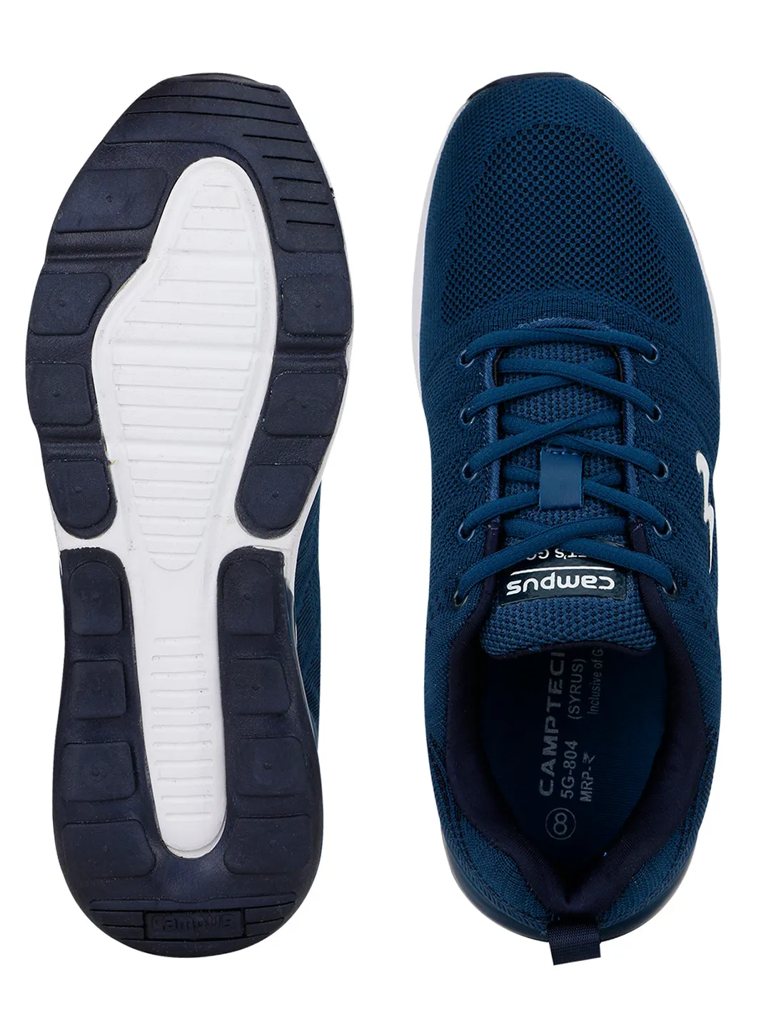 SYRUS Blue Men's Running Shoes sold by Campus Shoes product image thumbnail 5
