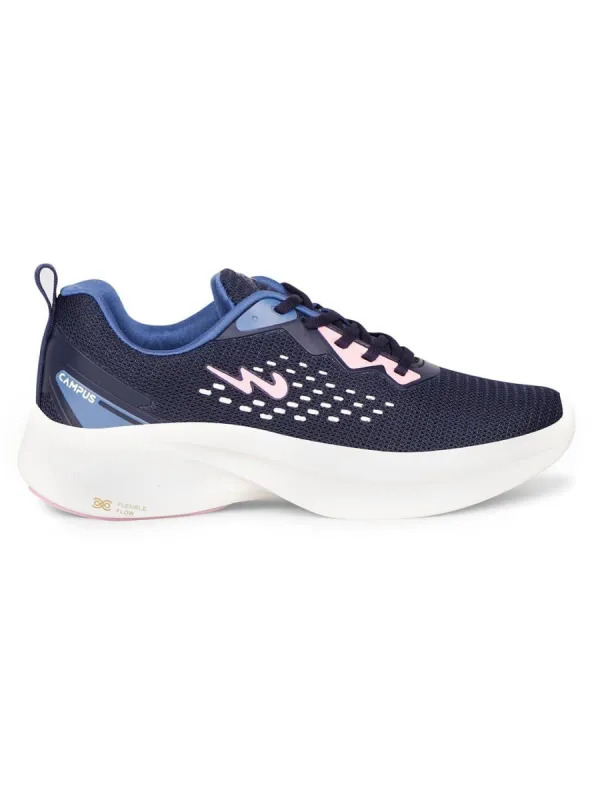 ENZO Navy Women Running Shoes sold by Campus Shoes