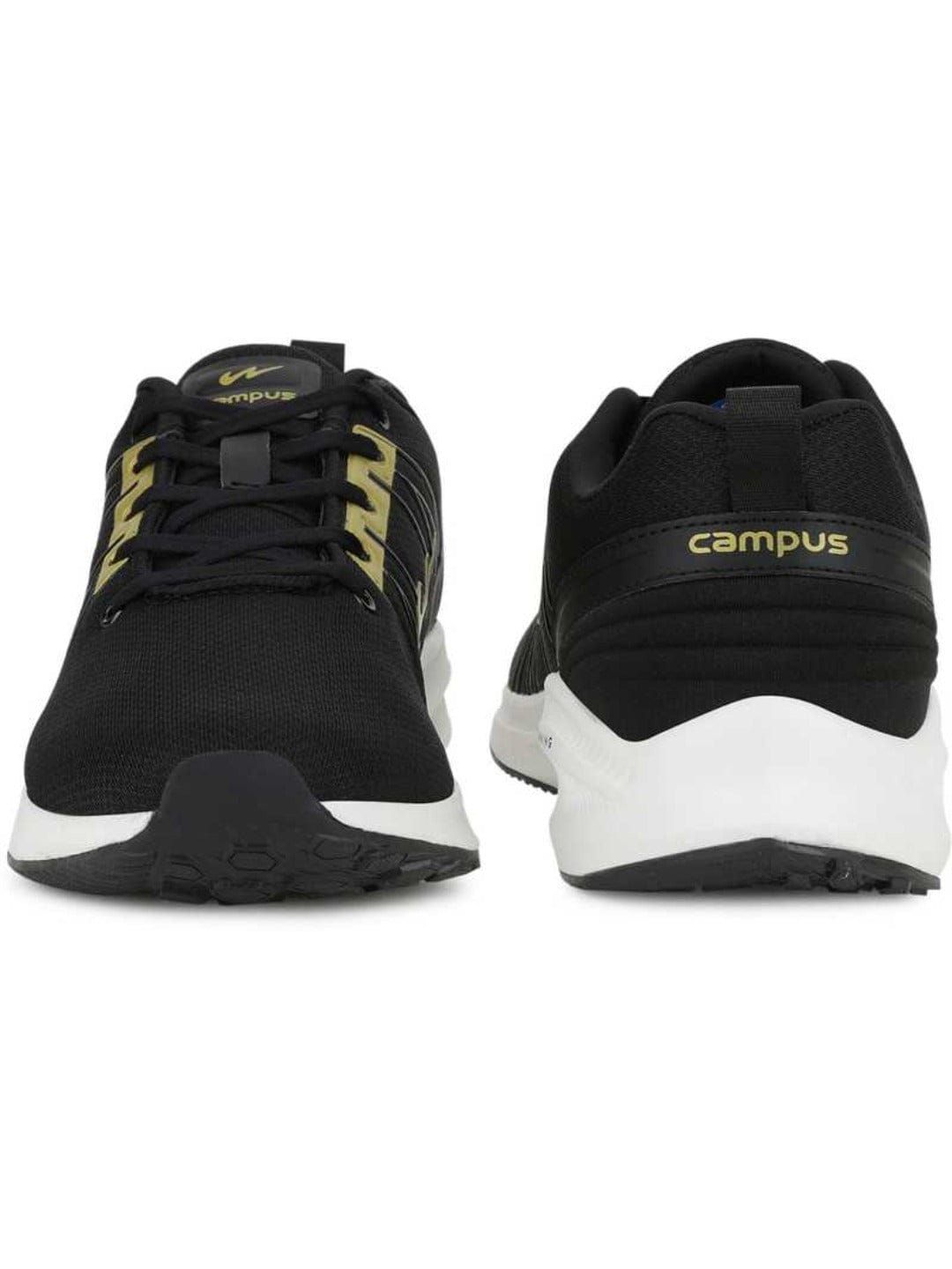 REXTON PLUS Black Men's Running Shoes sold by Campus Shoes product image thumbnail 3