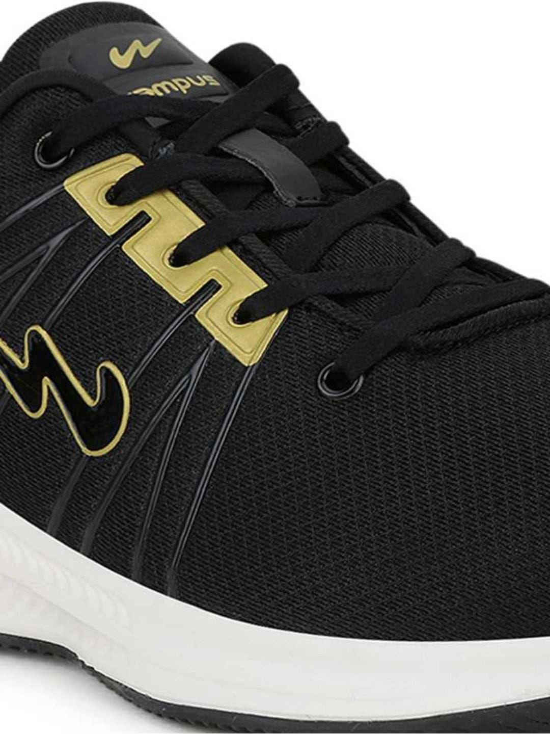 REXTON PLUS Black Men's Running Shoes sold by Campus Shoes product image thumbnail 5