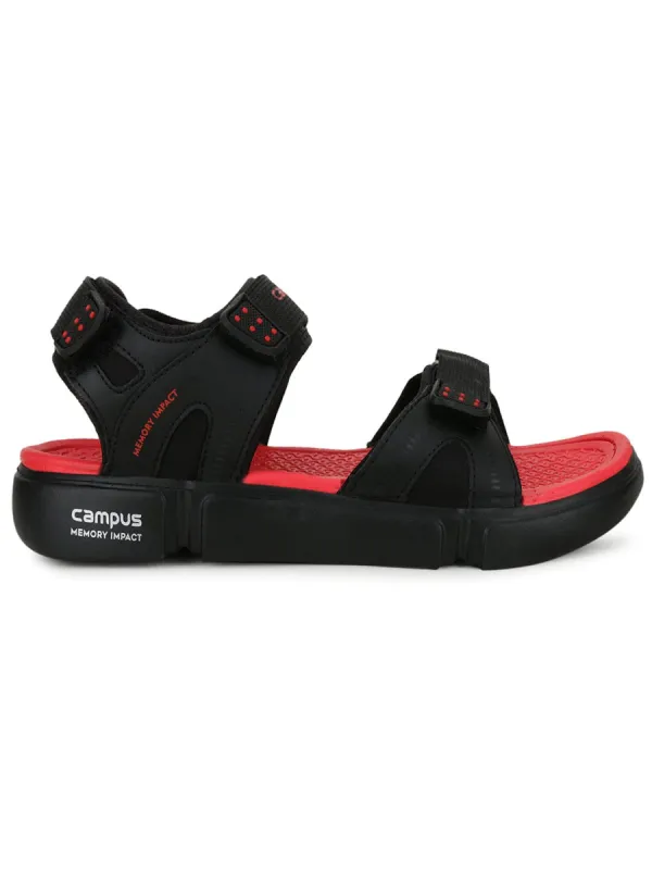 GC-14 Black Men's Sports Sandals sold by Campus Shoes