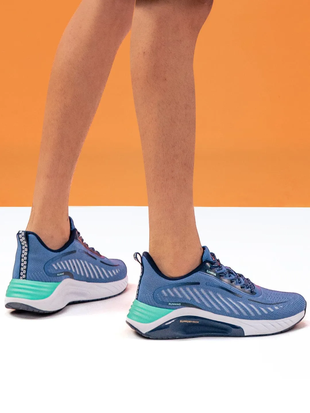 ABACUS Blue Men's Running Shoes sold by Campus Shoes product image thumbnail 5