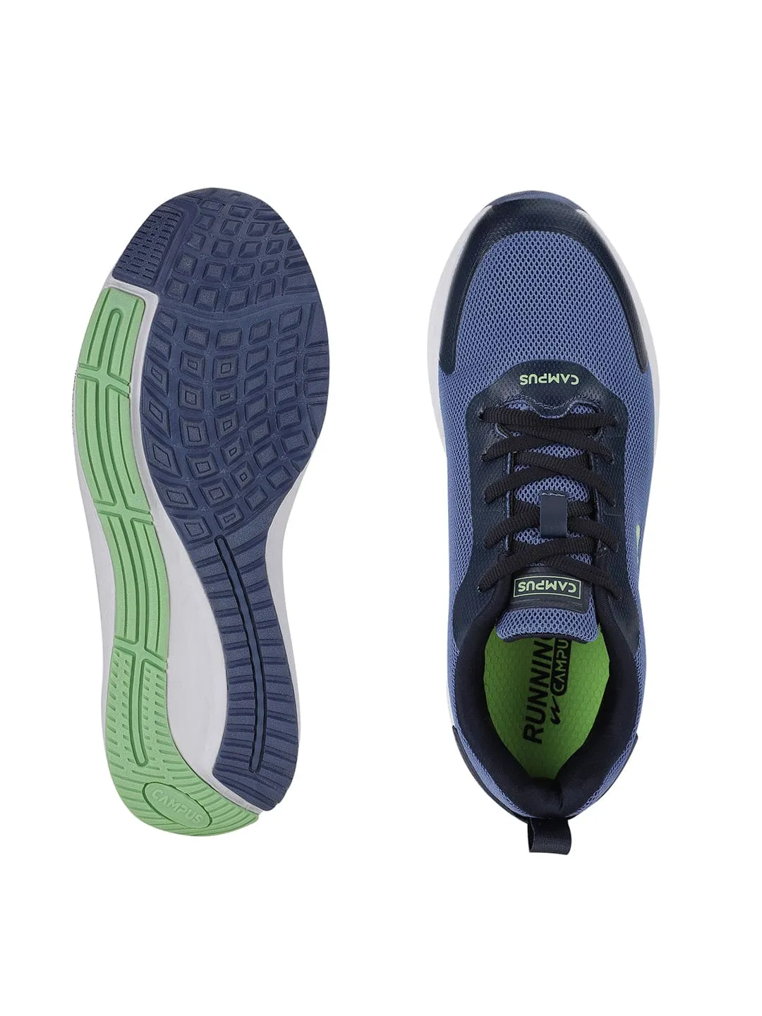 MADRIAN Blue Men's Running Shoes sold by Campus Shoes product image thumbnail 4