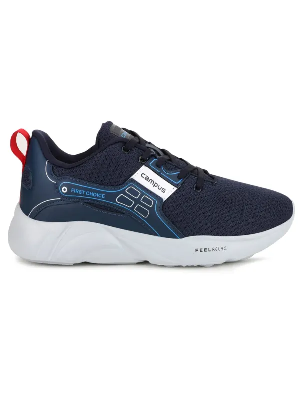 MAX Navy Men's Running Shoes sold by Campus Shoes