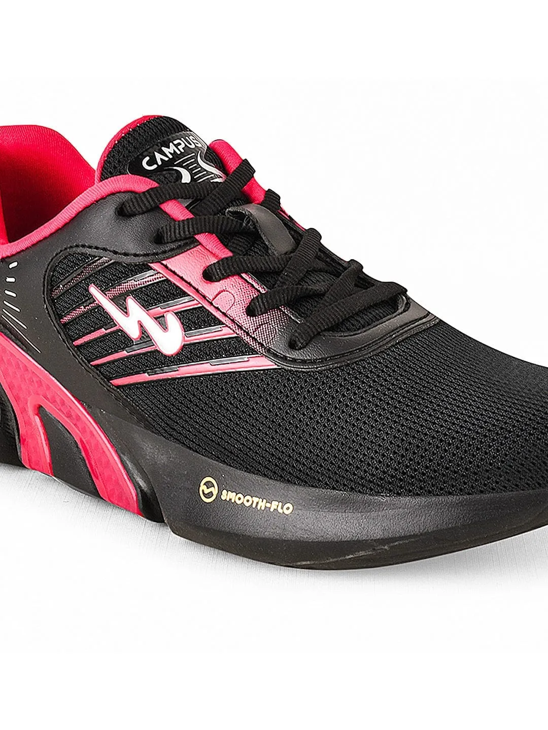 CAMP SUNSET Black Women's Sneakers sold by Campus Shoes product image thumbnail 4