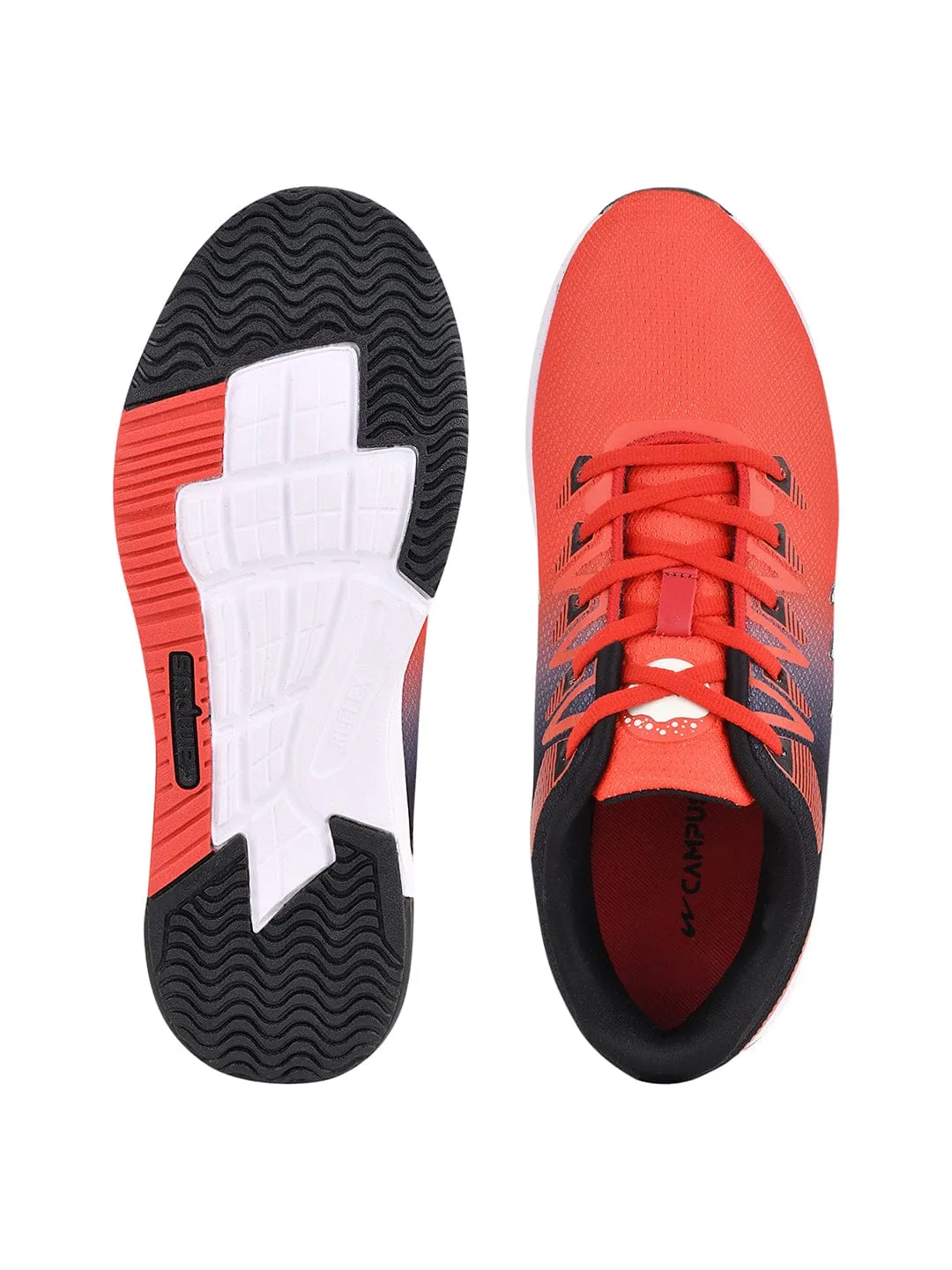 CAMP MARLON Black Men's Running Shoes sold by Campus Shoes product image thumbnail 4