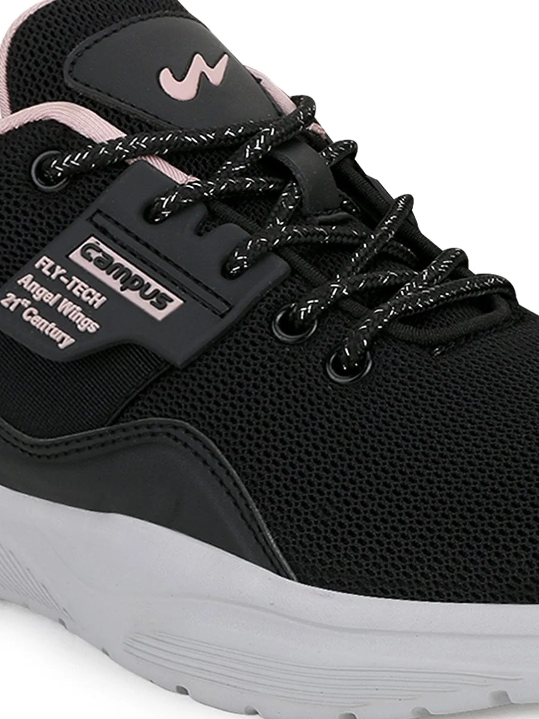 CLAIRE Black Women's Running Shoes sold by Campus Shoes product image thumbnail 4