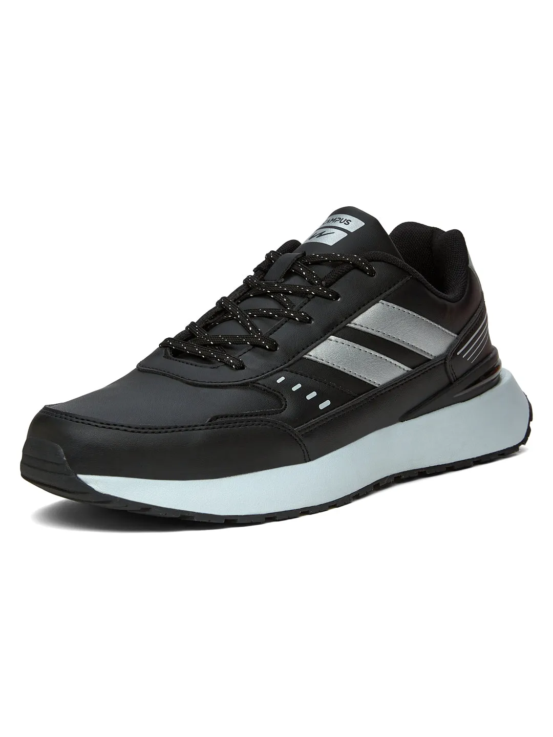 KNICK Black Men's Sneakers sold by Campus Shoes product image thumbnail 5
