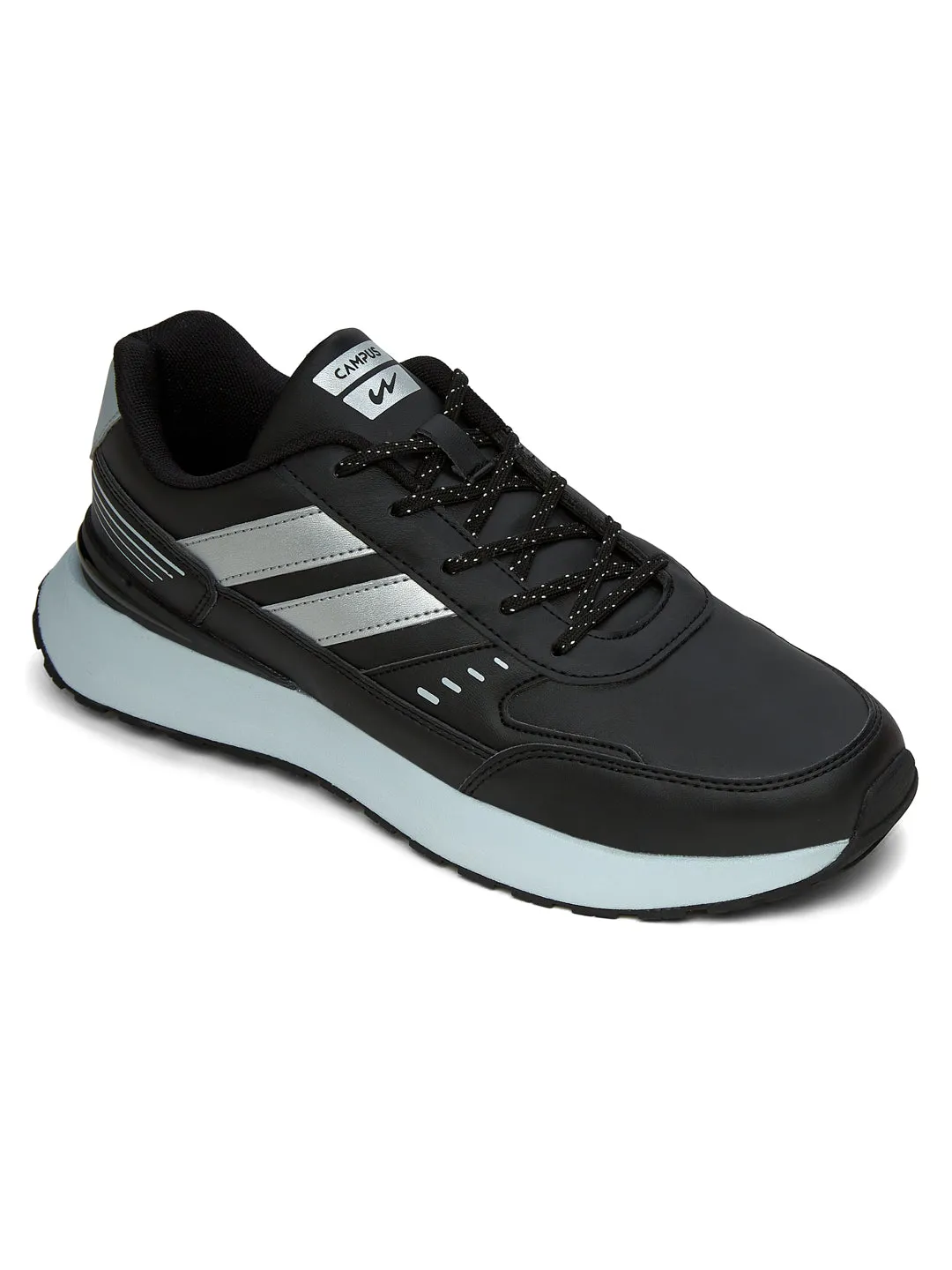 KNICK Black Men's Sneakers sold by Campus Shoes product image thumbnail 2