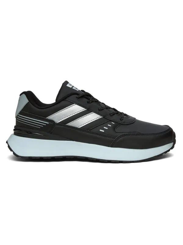 KNICK Black Men's Sneakers sold by Campus Shoes