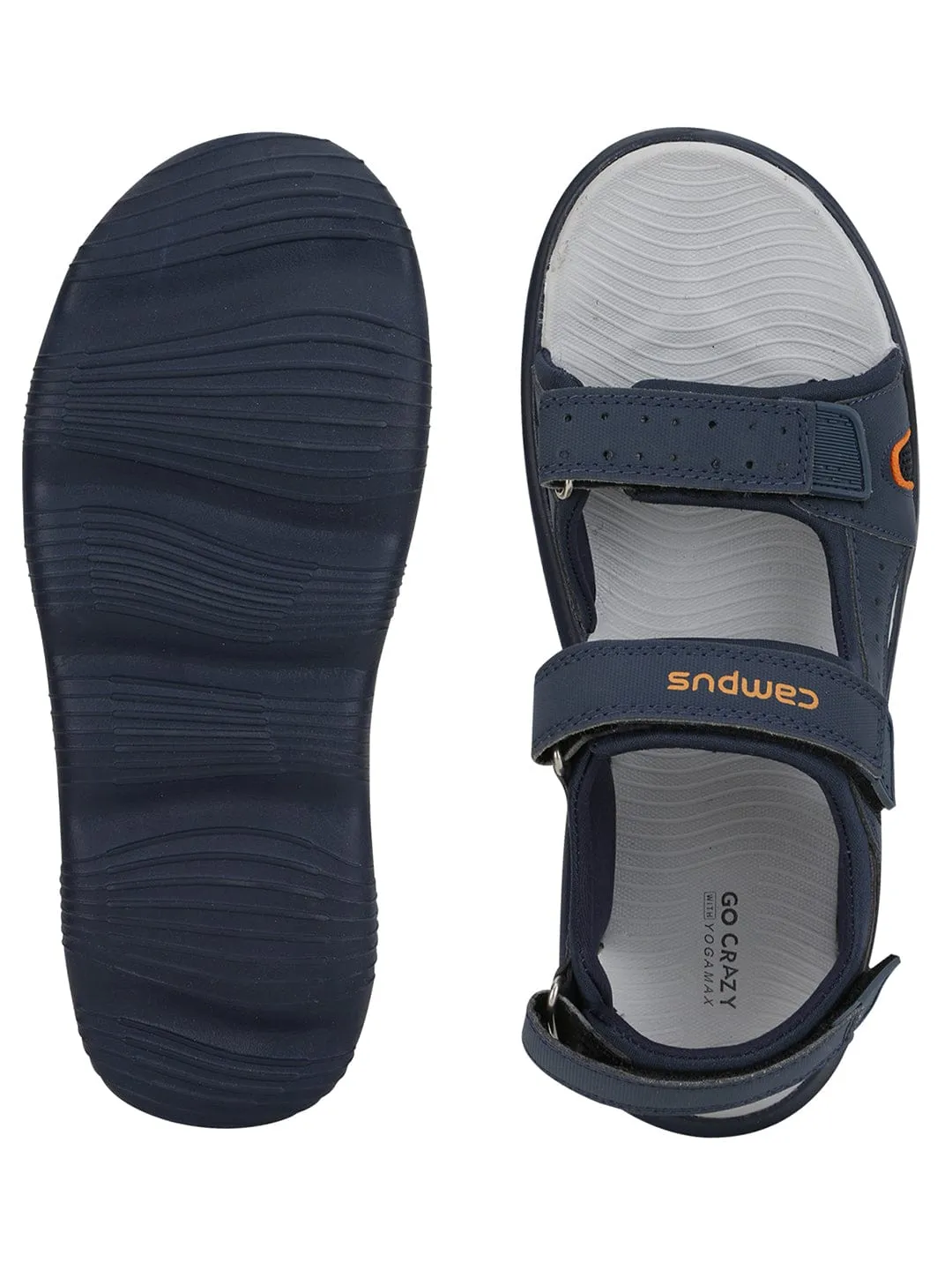 GC-04 Navy Men's Sports Sandal sold by Campus Shoes product image thumbnail 4