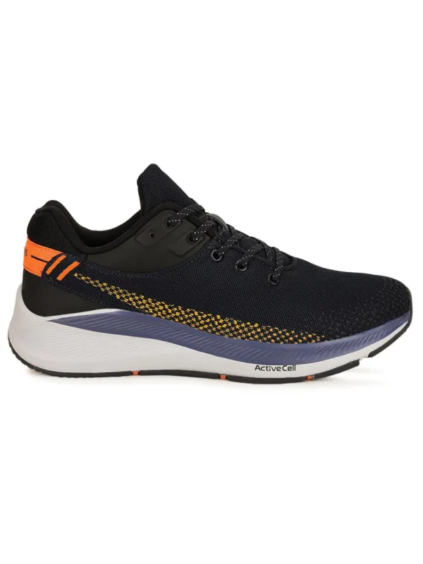 DIABLO Navy Men's Running Shoes sold by Campus Shoes