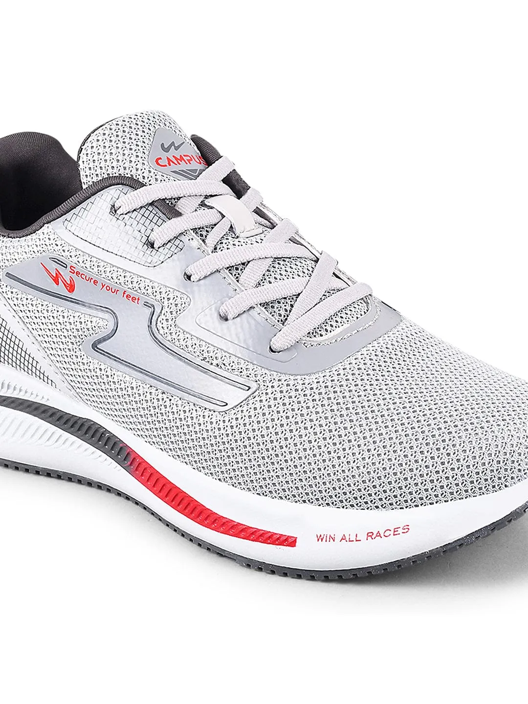 CAMP-RAMBO Grey Men's Running Shoes sold by Campus Shoes product image thumbnail 5