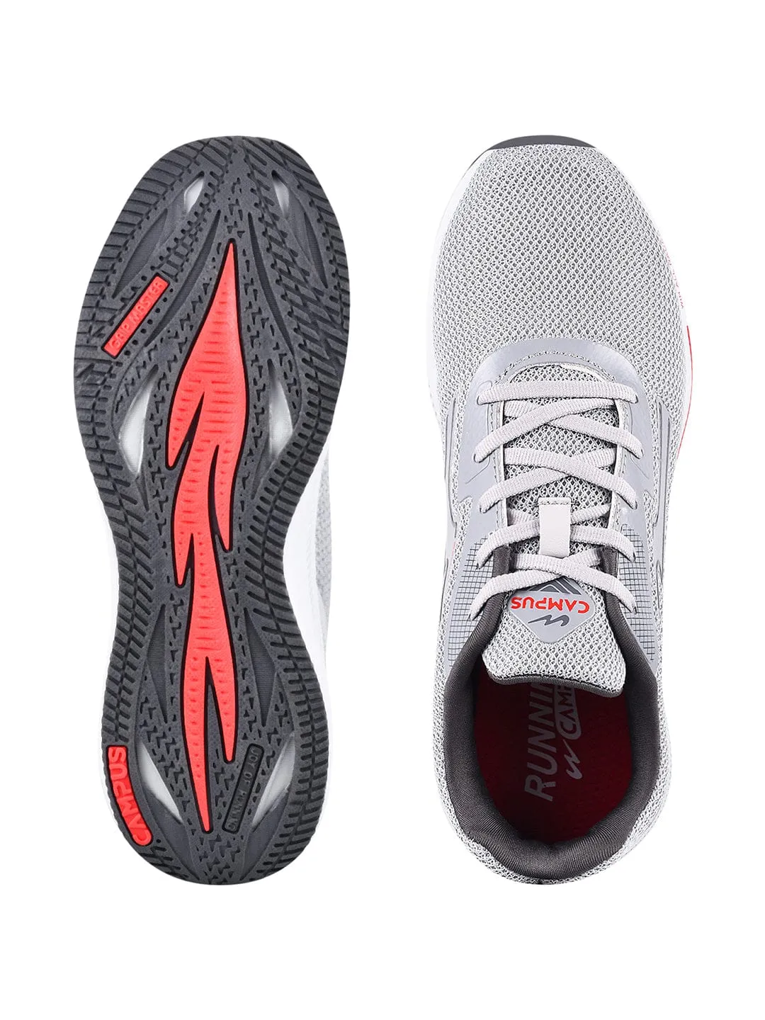 CAMP-RAMBO Grey Men's Running Shoes sold by Campus Shoes product image thumbnail 4