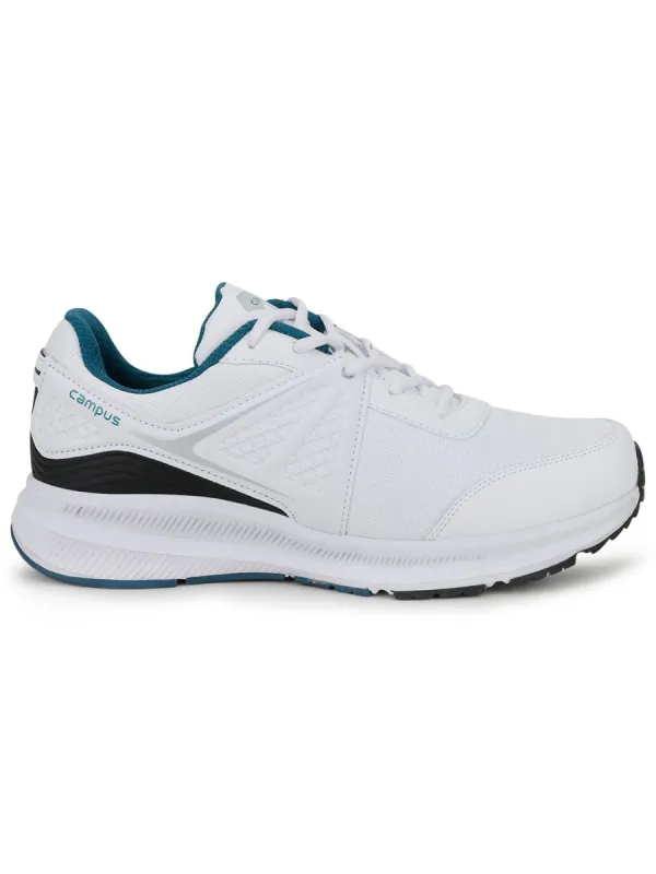 JASPER White Men's Running Shoe sold by Campus Shoes