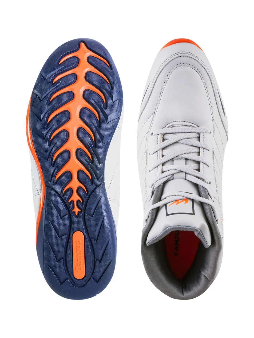 EVEREST Grey Men's Sneakers sold by Campus Shoes product image thumbnail 4