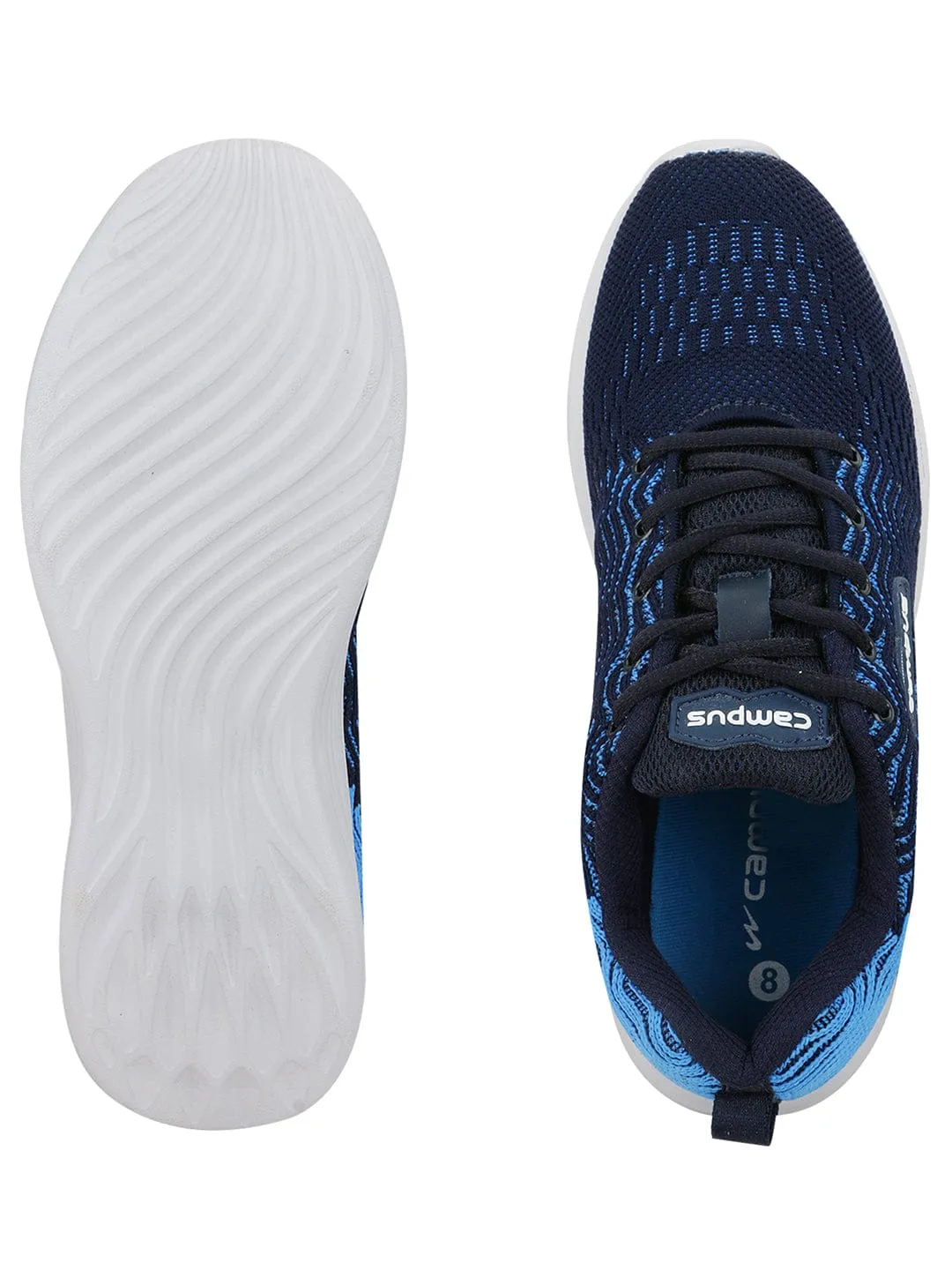 MASCOT Blue Men's Running Shoes sold by Campus Shoes product image thumbnail 4