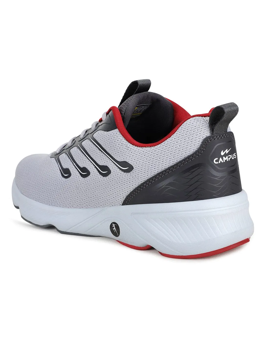 RUMBLE Grey Men's Running Shoes sold by Campus Shoes product image thumbnail 3