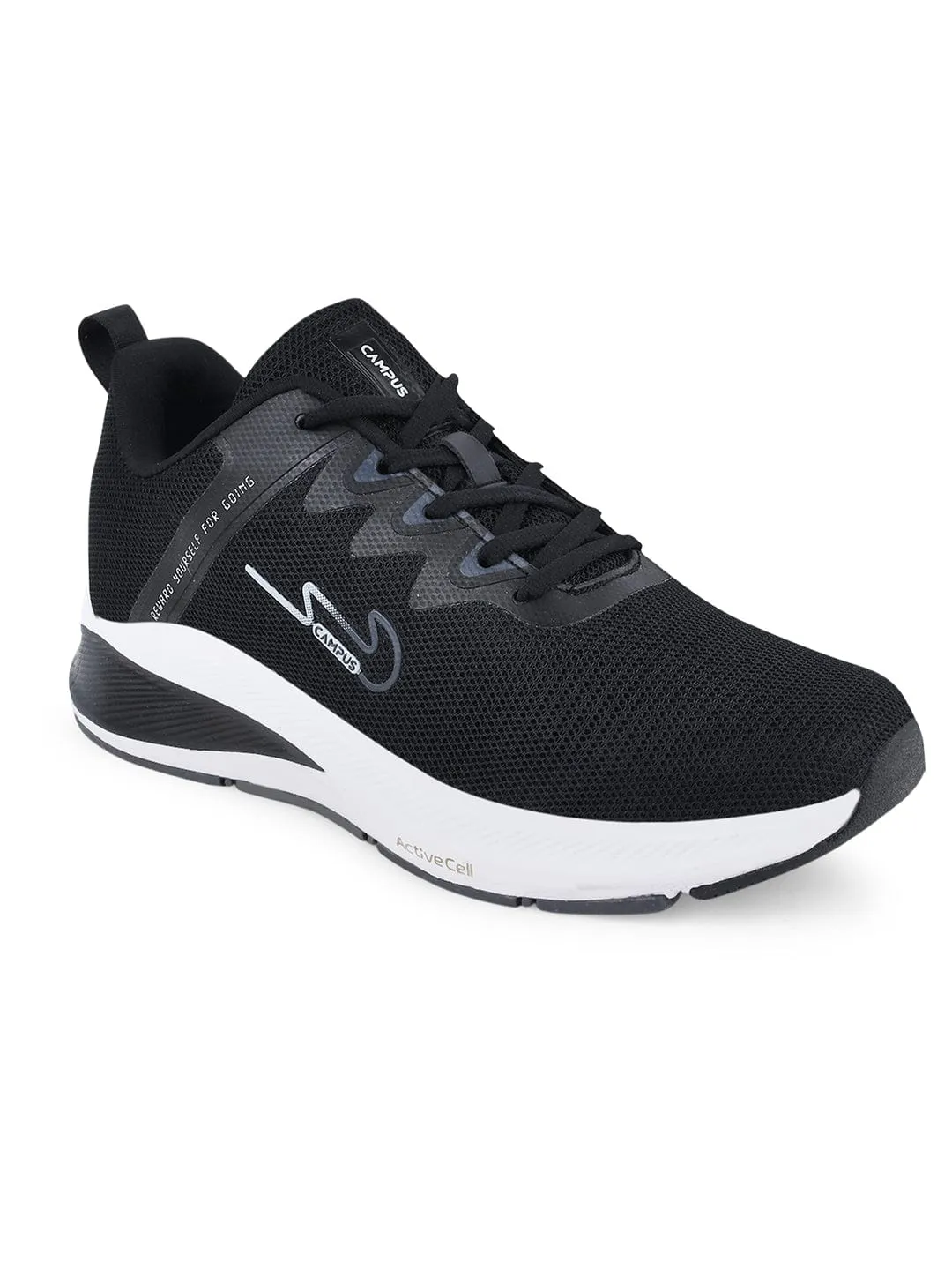 CAMP-XMEN Black Men's Running Shoes sold by Campus Shoes product image thumbnail 2