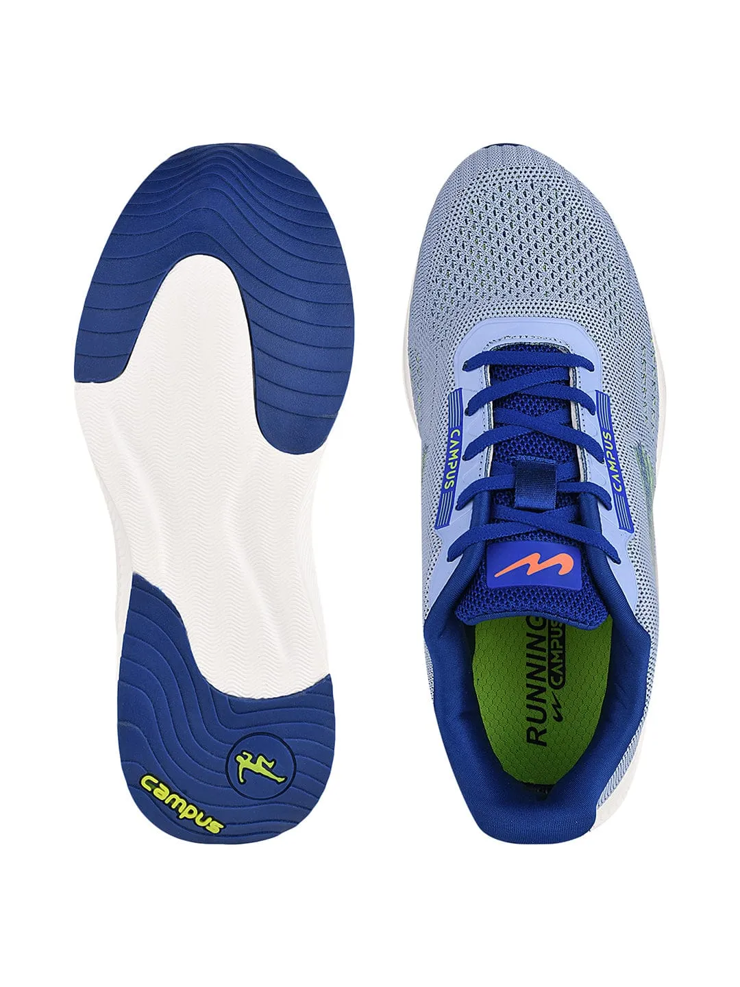 CAMP AXEL Blue Men's Running Shoes sold by Campus Shoes product image thumbnail 4