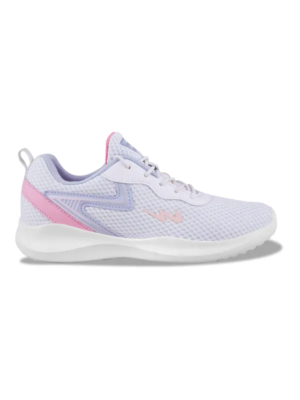 BARE White Women's Running Shoes sold by Campus Shoes