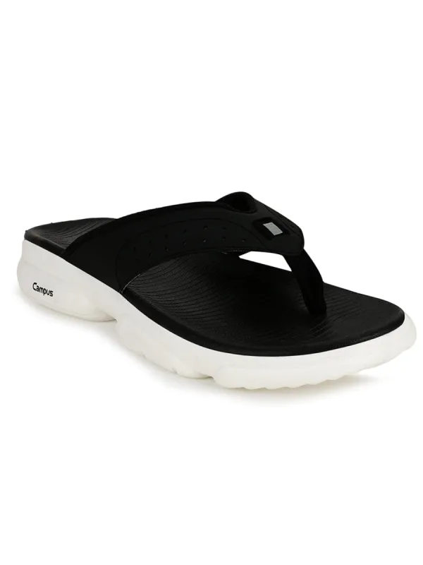 GC-SL-05 Black Men's Flip Flops sold by Campus Shoes