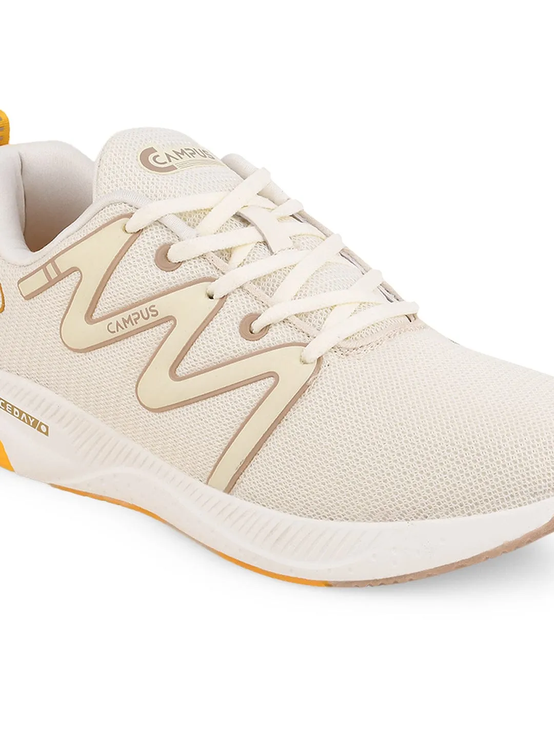 CAMP-VISION Off White Men's Running Shoes sold by Campus Shoes product image thumbnail 5