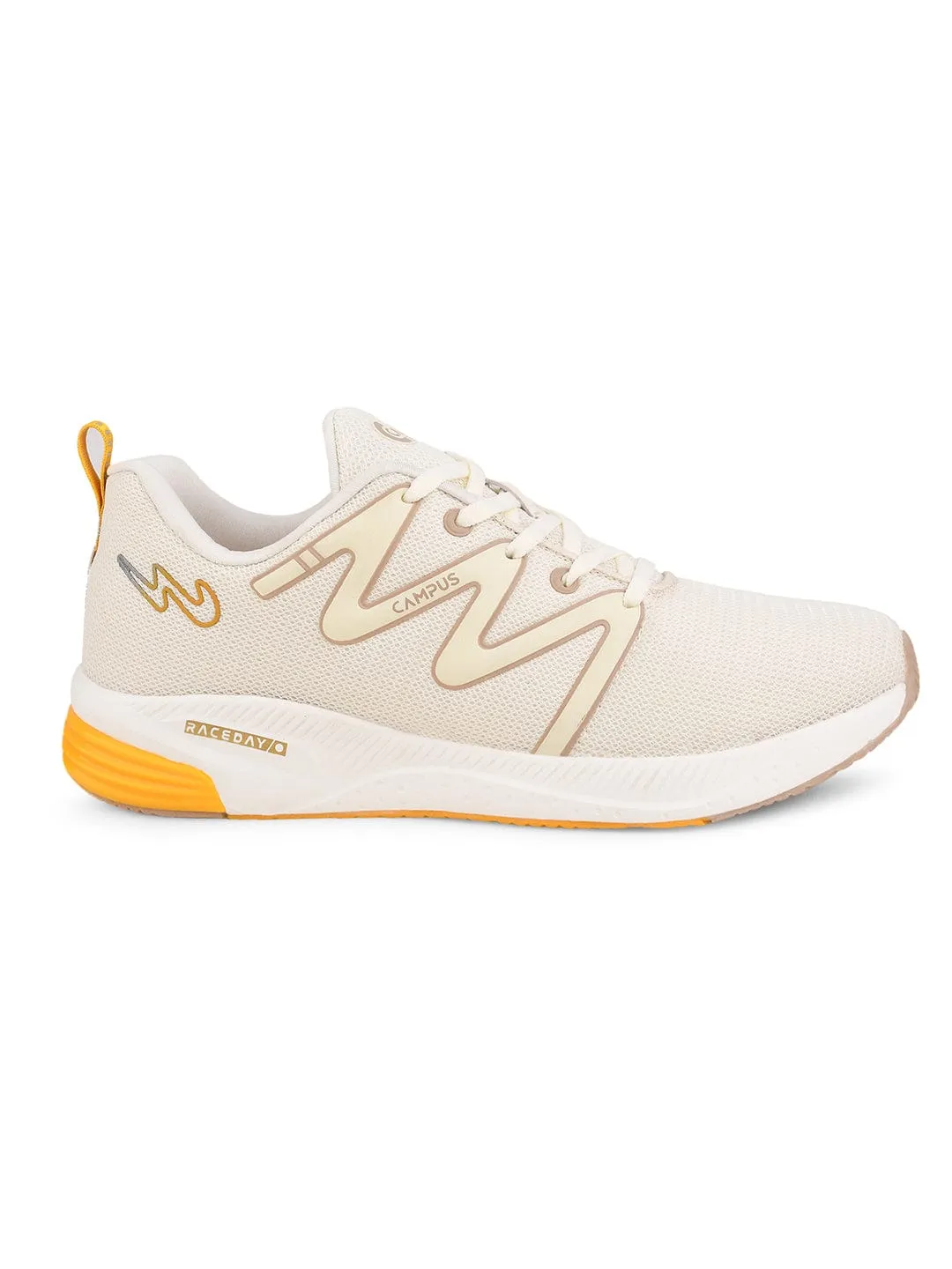 CAMP-VISION Off White Men's Running Shoes sold by Campus Shoes