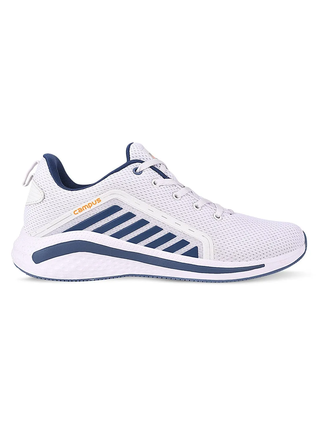 LIFT White Men's Running Shoes sold by Campus Shoes