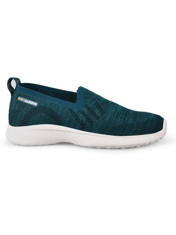 CAMP-KITE Green Women's Slip-ons sold by Campus Shoes
