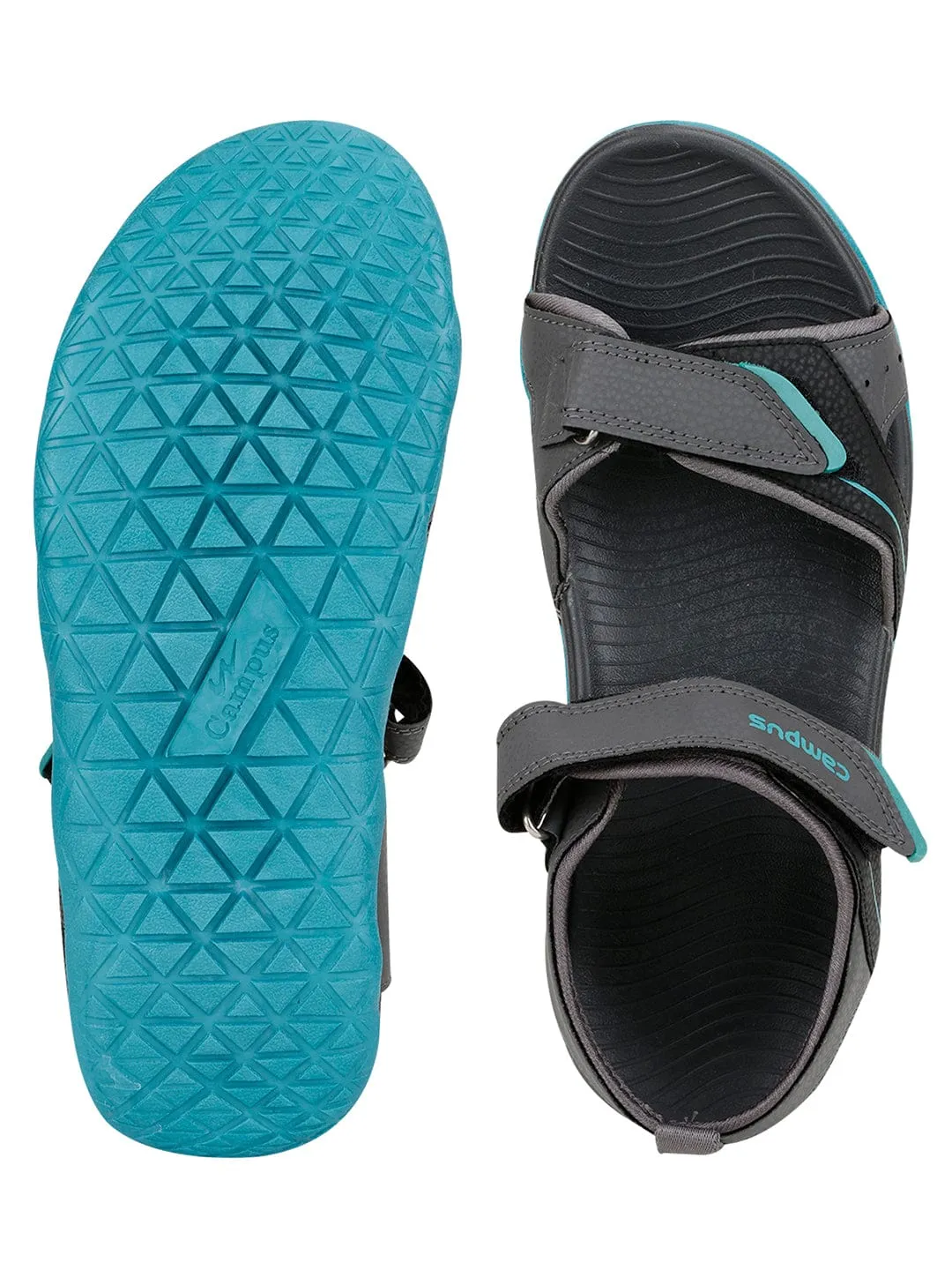 SD-067 Grey Men's Sandals sold by Campus Shoes product image thumbnail 4