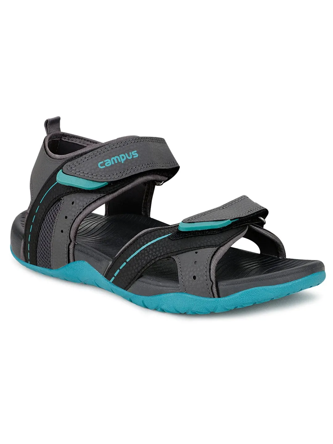 SD-067 Grey Men's Sandals sold by Campus Shoes product image thumbnail 2