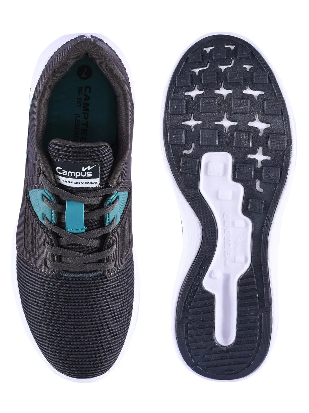 LEGEND Blue Men's Running Shoes sold by Campus Shoes product image thumbnail 4