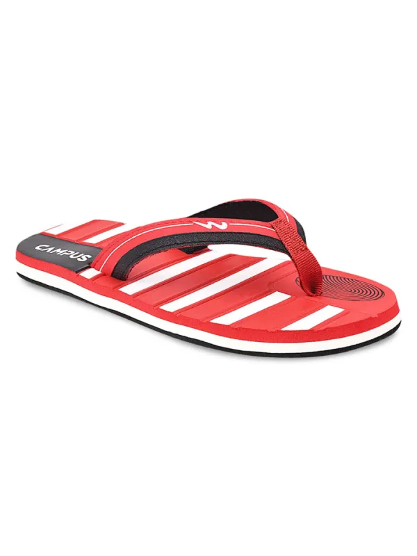GCL-2013 Red Women's Flip flops sold by Campus Shoes