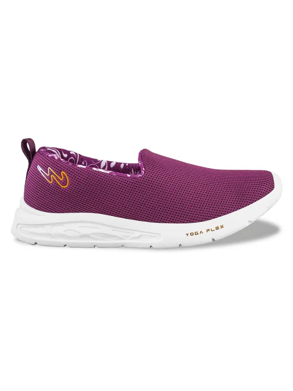 FLYWALK-PRO Purple Women's Walking Shoes sold by Campus Shoes