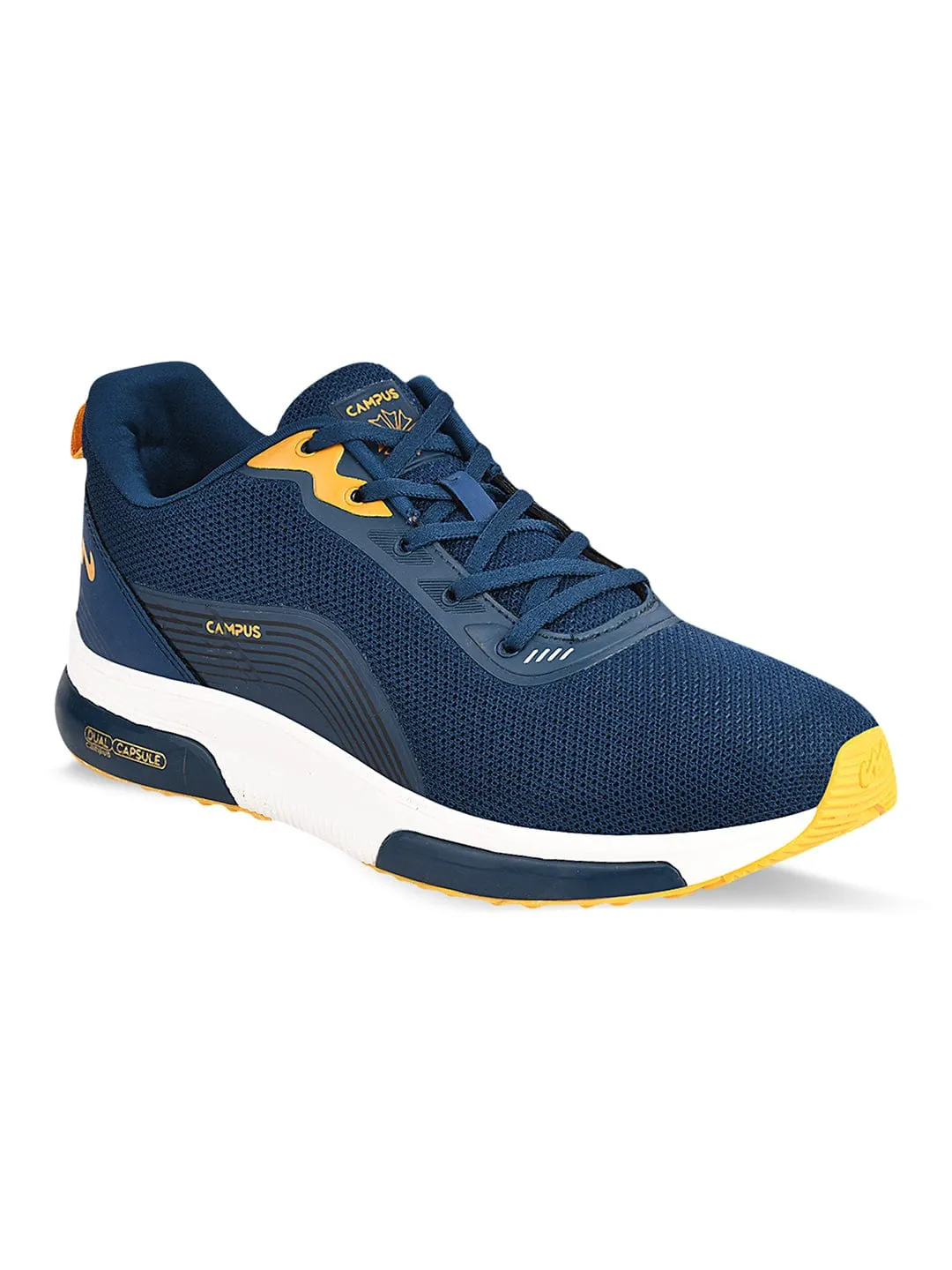 SOLID Blue Men's Running Shoes sold by Campus Shoes product image thumbnail 2