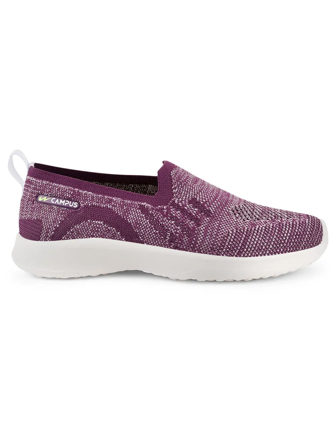 CAMP-KITE Purple Women's Slip-ons sold by Campus Shoes