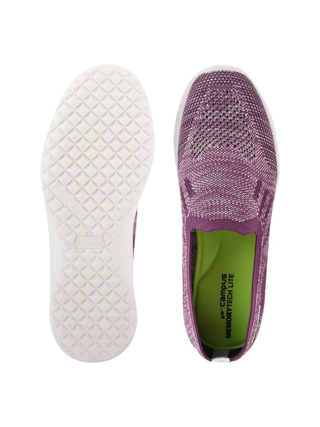 CAMP-KITE Purple Women's Slip-ons sold by Campus Shoes product image thumbnail 5
