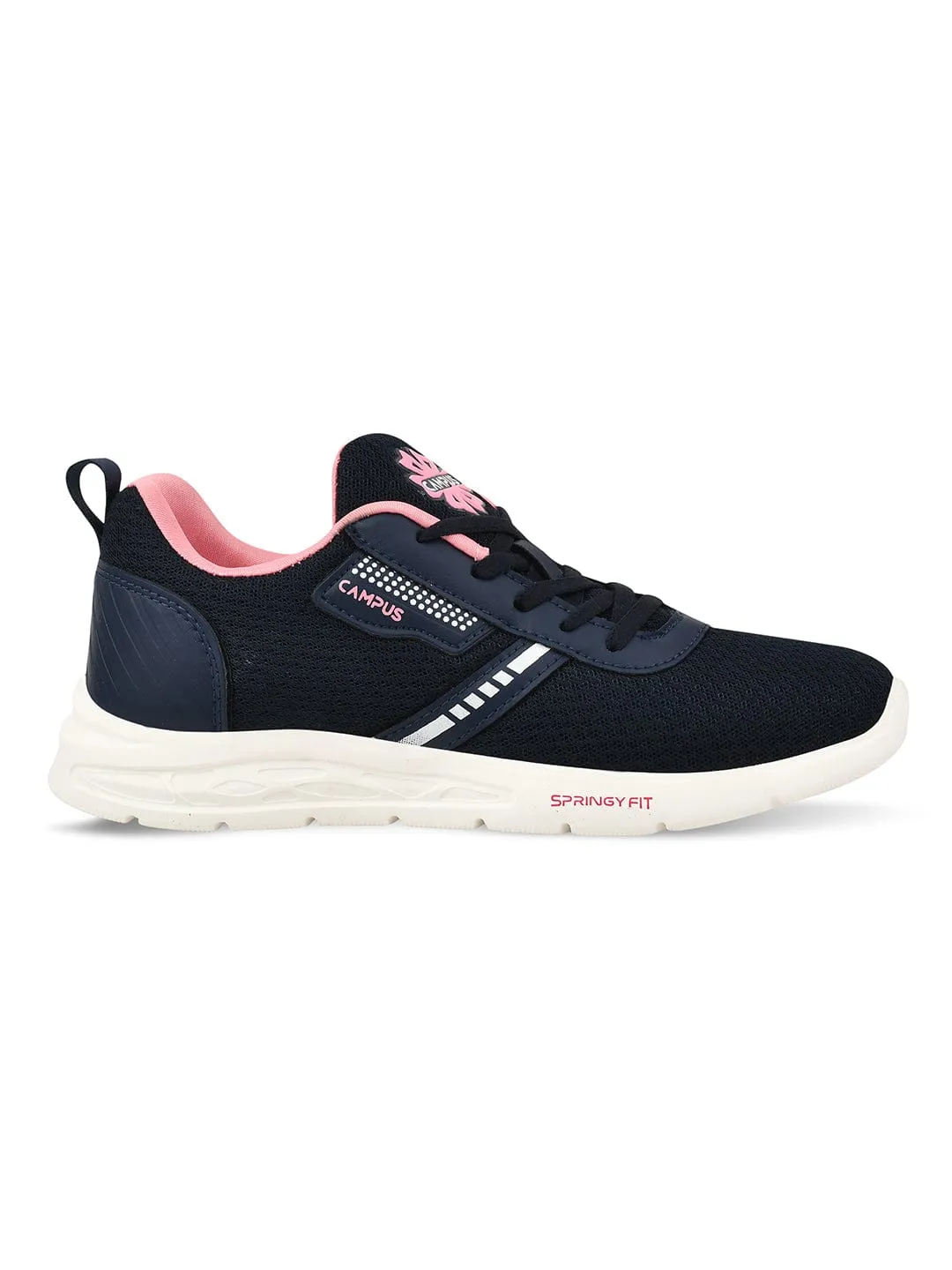 DOLPHIN Navy Women's Sneakers sold by Campus Shoes
