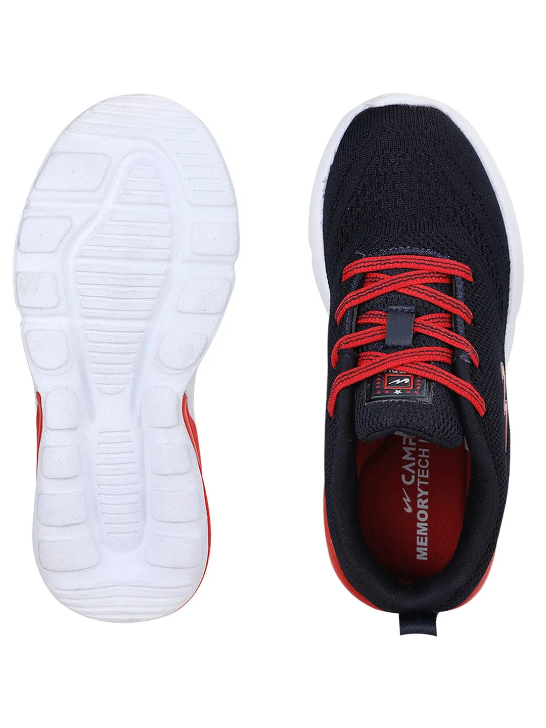 NORTH PLUS Navy Men's Running Shoes sold by Campus Shoes product image thumbnail 4