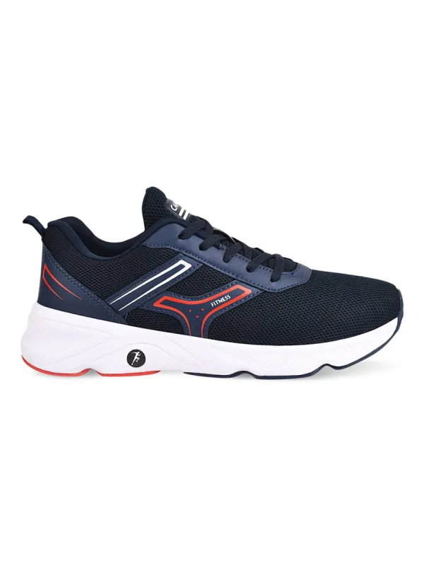 HURRICANE Navy Men's Running Shoes sold by Campus Shoes