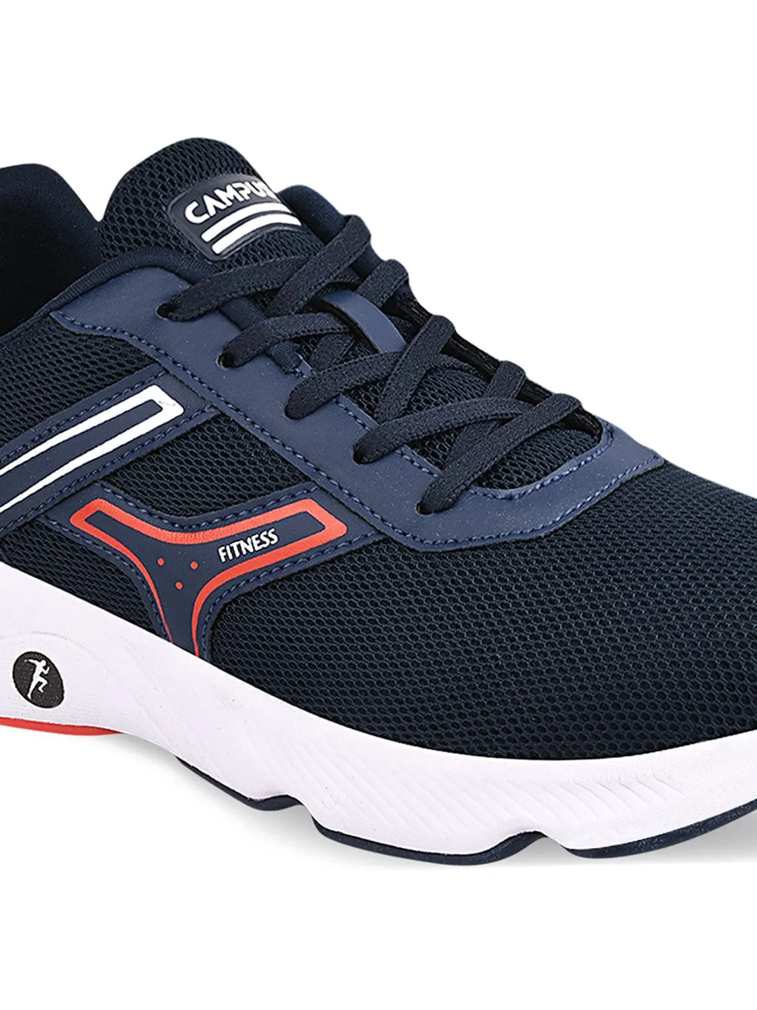 HURRICANE Navy Men's Running Shoes sold by Campus Shoes product image thumbnail 5