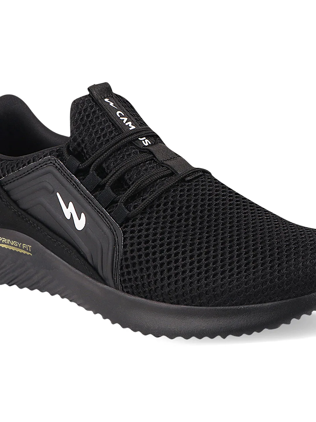 TYSON Pro Black Men's Walking Shoes sold by Campus Shoes product image thumbnail 5